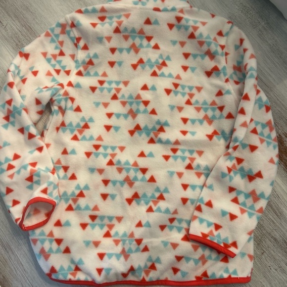 Youth Fleece Pullover with Triangle Pattern - Picture 3 of 3
